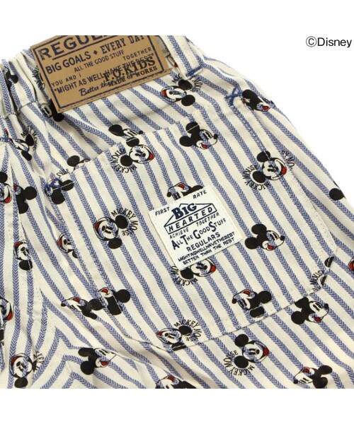 F.O.KIDS（エフオーキッズ）の「ディズニー総柄パンツ（パンツ・キッズ・ベージュ/ブルー・80/90/95/100/110/120/130/140）」の8枚目の写真