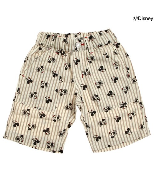 F.O.KIDS（エフオーキッズ）の「ディズニー総柄パンツ（パンツ・キッズ・ベージュ/ブルー・80/90/95/100/110/120/130/140）」の3枚目の写真