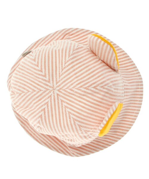 apres les cours（アプレレクール）の「【apres】◎little rabbit ベビーハット(UVカット)（帽子・キッズ・グレー/サーモンピンク・46/48）」の8枚目の写真