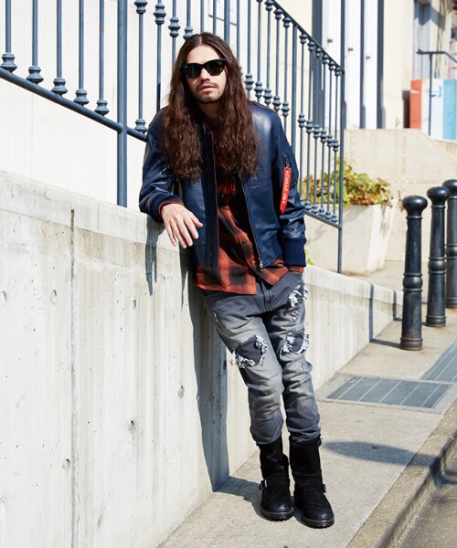 glamb(グラム)の「Scarlett denim(パンツ・メンズ・Black/Indigo/Gray・Size1/Size2/Size3/Size4)」の16枚目の写真