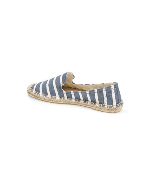 SOLUDOS（ソルドス）の「Soludos Espadrille Slip-On (Women)（シューズ・レディース・Navy/ White Stripe・10 M）」の2枚目の写真