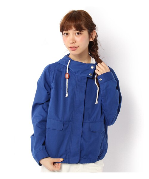 PAGEBOY（ページボーイ）の「ジップアップマウンテンパーカー（ジャケット/アウター・レディース・オフホワイト/サックス/ターコイズ）」の12枚目の写真