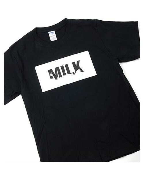 plain-me（プレインミー）の「MILK彩T（その他・メンズ・白/黑）」の7枚目の写真