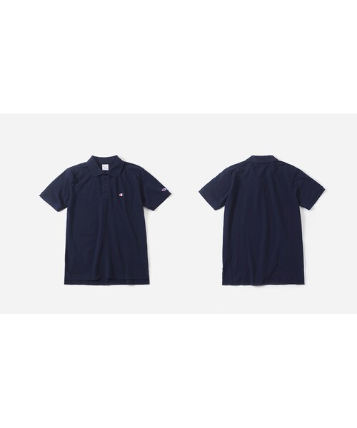 Champion(チャンピオン)の「BASICPOLOSHIRTNAVY(その他・メンズ・기타・M/L/XL)」の2枚目の写真