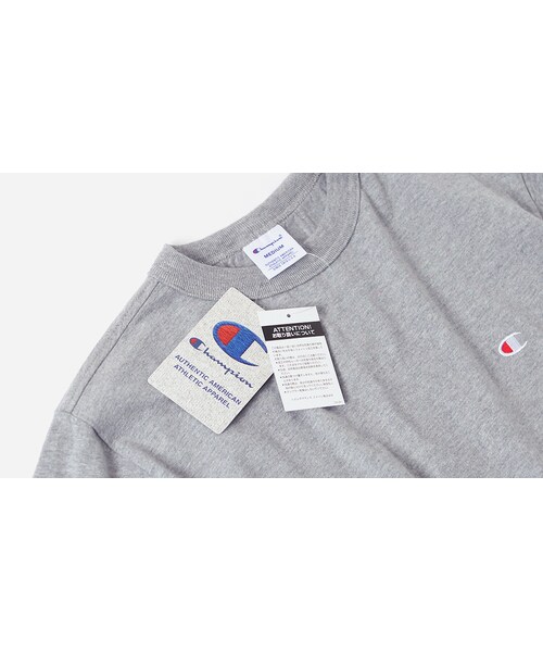 Champion（チャンピオン）の「BASICLOGOT-SHIRTGREY（その他・メンズ・기타・M/L/XL）」の4枚目の写真