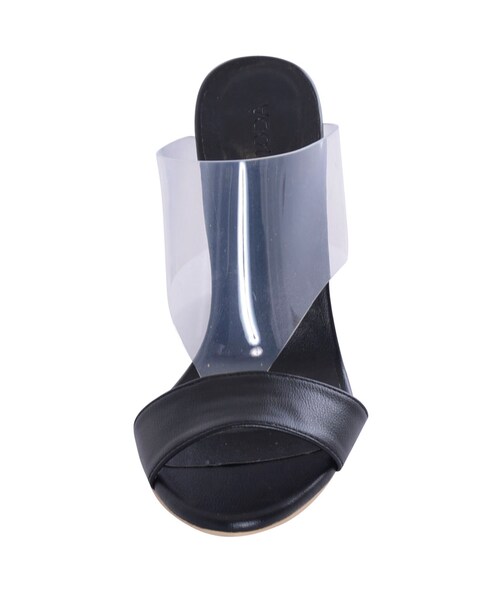 EMODA（エモダ）の「clear coverサンダル（シューズ・レディース・ホワイト/ブラック/ベージュ）」の6枚目の写真