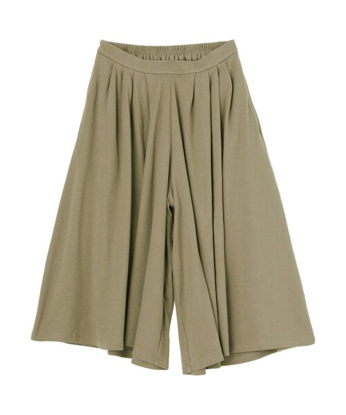 MERCURYDUO（マーキュリーデュオ）の「【LUX】 スムースフレアカットパンツ（パンツ・レディース・グレー/ブラック/カーキ・F）」の10枚目の写真