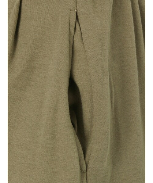 MERCURYDUO（マーキュリーデュオ）の「【LUX】 スムースフレアカットパンツ（パンツ・レディース・グレー/ブラック/カーキ・F）」の8枚目の写真