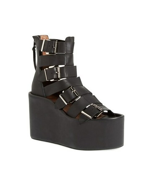 □美品 芸能人 Jeffery Campbell ジェフリーキャンベル 36