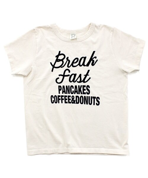 RNA-N（アールエヌエーエヌ）の「ブレックファスト ベーシックTシャツ（トップス・レディース・ホワイト/グレー/キナリ・M）」の3枚目の写真