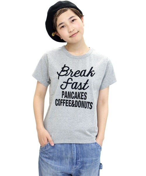 RNA-N（アールエヌエーエヌ）の「ブレックファスト ベーシックTシャツ（トップス・レディース・ホワイト/グレー/キナリ・M）」の11枚目の写真