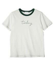 STYLENANDA | レタリングベーシックTシャツ(アイボリー)(トップス)