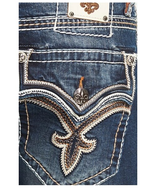True Religion Ricky Super T Multi Pocket Denim Pants / Light Wash 