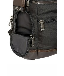 TUMI トゥミ Alpha Bravo Knox backpack 送料込 TUMI ALPHA BRAVO KNOX Backpack Outlet products Black×Brown