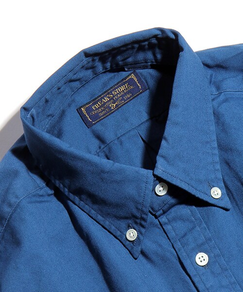 FREAK'S STORE（フリークスストア）の「OXB.D 半袖 SHIRT（トップス・メンズ・ホワイト/マスタード/サックスブルー/ブルー/ネイビー・S/M/L）」の9枚目の写真