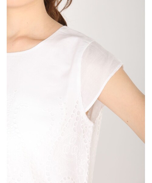 BEAVER（ビーバー）の「LC5850/BLOUSE（トップス・レディース・WHITE・F）」の5枚目の写真