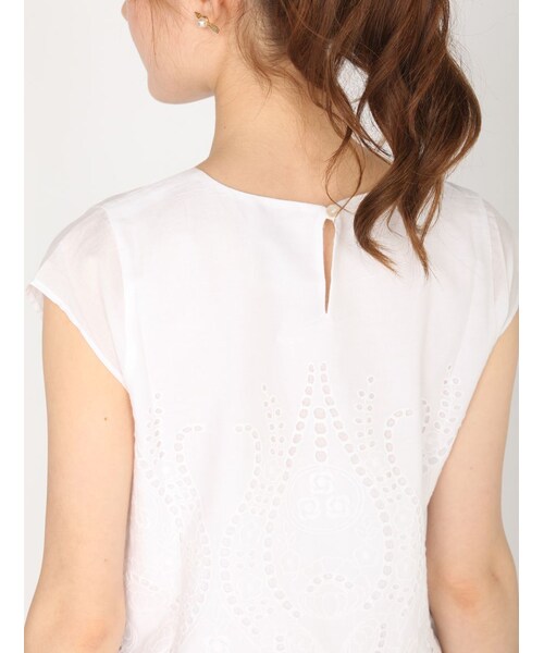 BEAVER（ビーバー）の「LC5850/BLOUSE（トップス・レディース・WHITE・F）」の7枚目の写真