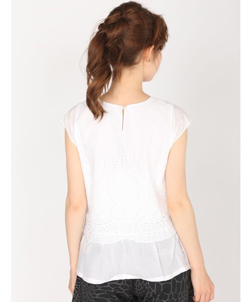 BEAVER（ビーバー）の「LC5850/BLOUSE（トップス・レディース・WHITE・F）」の3枚目の写真