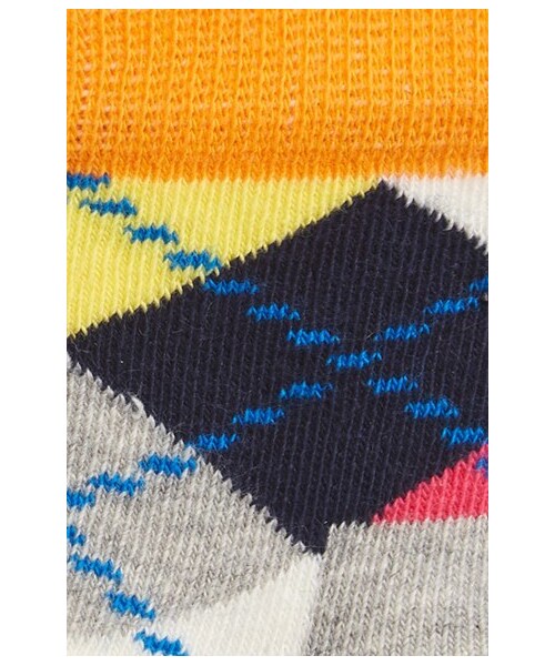 Happy Socks(ハッピーソックス)の「Happy Socks Argyle Socks (2-Pack) (Baby & Walker)(ソックス/靴下・キッズ・Grey Multi・12-24M/0-12M)」の4枚目の写真