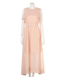 FRAY I.D | シフォンロングワンピース(ワンピース/ドレス)