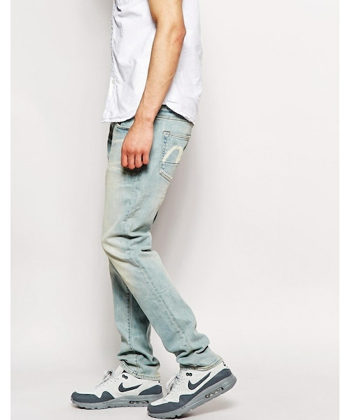 パンツ EVISU denim EVISU（エヴィス）の「Evisu Jeans 2023 Skinny Fit Japanese Bleach