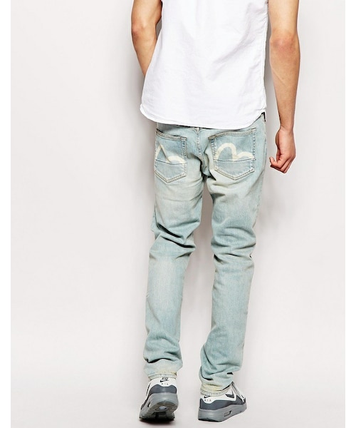 EVISU（エヴィス）の「Evisu Jeans 2023 Skinny Fit Japanese Bleach