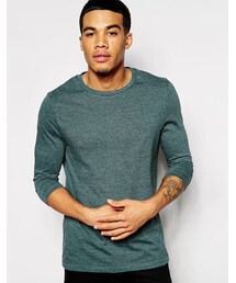 asos | ASOS BRAND ASOS 3/4 Sleeve T-shirt With Crew Neck(Tシャツ/カットソー)