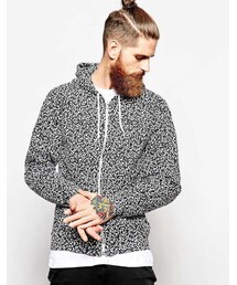 American Apparel | American Apparel All Over Printed Zip Up Hoodie(スウェット)