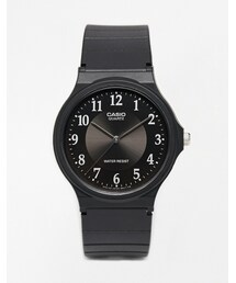 CASIO | Casio Analogue Black Resin Watch MQ-24-1B3LLEF(アナログ腕時計)