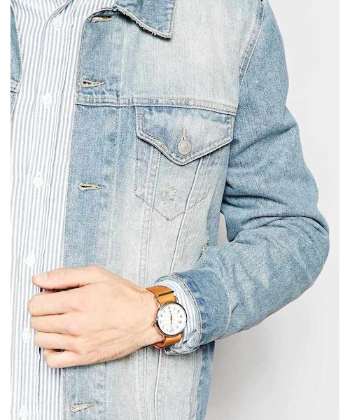 TIMEX(タイメックス)の「Timex Watch Weekender Leather Strap Watch T2P492(アナログ腕時計・メンズ・brown)」の3枚目の写真