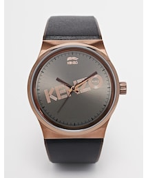 KENZO | Kenzo Logo Bronze Detail Watch(アナログ腕時計)
