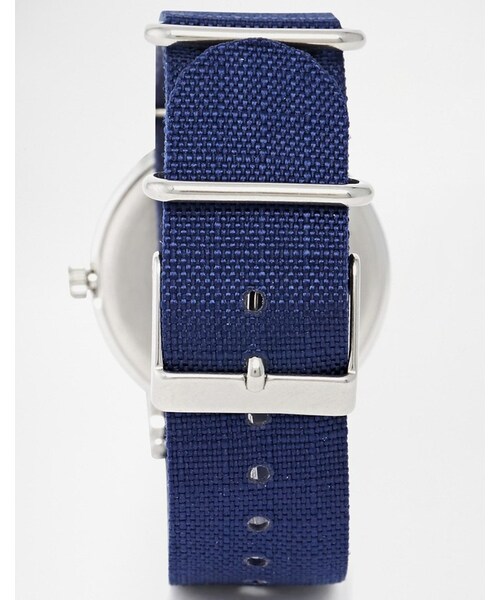 TIMEX（タイメックス）の「Timex Weekender Military Strap Watch（アナログ腕時計・メンズ・navy・One Size）」の4枚目の写真