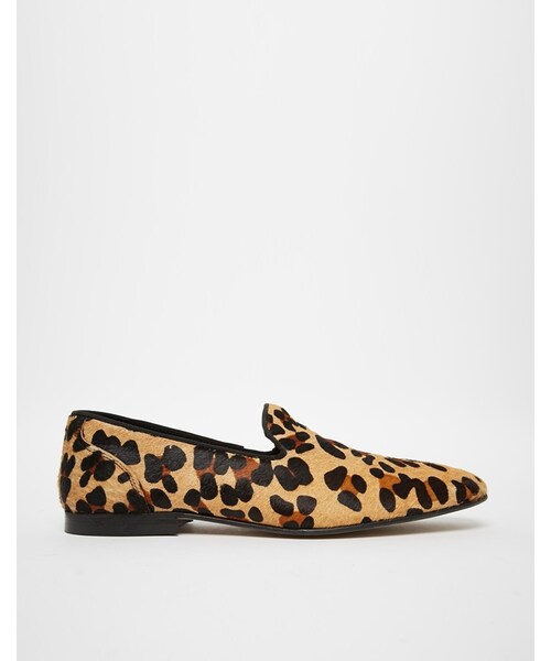 asos(エイソス)の「ASOS BRAND ASOS Loafers in Leopard Skin Effect(その他シューズ・メンズ・yellowblack・US 6)」の4枚目の写真