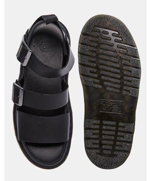Dr. Martens（ドクターマーチン）の「Dr Martens Gryphon Sandals（サンダル・メンズ・black・US 13/US 11/US 7/US 12/US 10/US 9）」の4枚目の写真