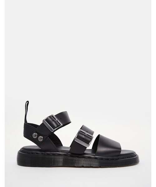 Dr. Martens（ドクターマーチン）の「Dr Martens Gryphon Sandals（サンダル・メンズ・black・US 13/US 11/US 7/US 12/US 10/US 9）」の2枚目の写真