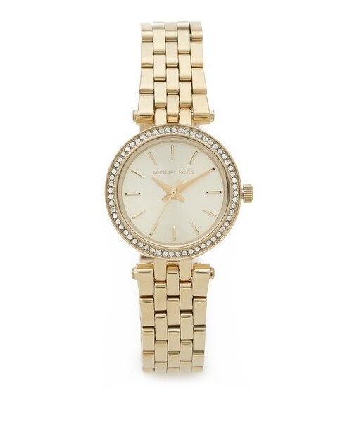 MICHAEL KORS(マイケルコース)の「Michael Kors Petite Darci Watch(アナログ腕時計・レディース・Gold・One Size)」の1枚目の写真