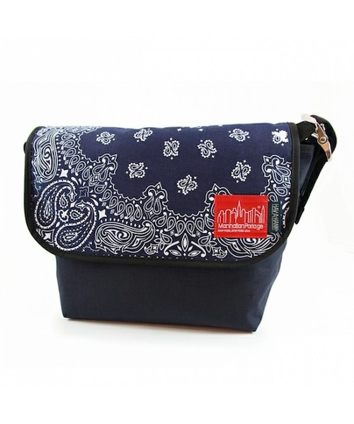 バナナマン×マンハッタンポーテージ MessengerBag 黒刺繍 バナナマン×マンハッタンポーテージ MessengerBag 黒刺繍