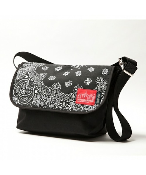 バナナマン×マンハッタンポーテージ MessengerBag 黒刺繍 バナナマン×マンハッタンポーテージ MessengerBag 黒刺繍