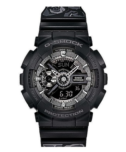 G-SHOCK(ジーショック)の「G-Shock 'S-Series' Floral Band Resin Ana-Digi Watch, 49mm(アナログ腕時計・レディース・Black)」の2枚目の写真