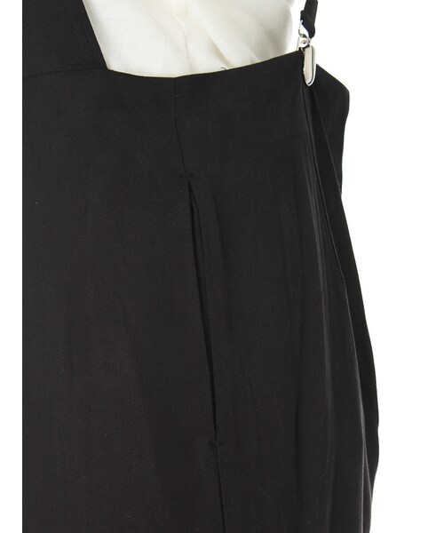 LAGUNAMOON（ラグナムーン）の「ハイウエストワイドサロペット（オールインワン・サロペット・レディース・ブラック/カーキ・S/M）」の11枚目の写真