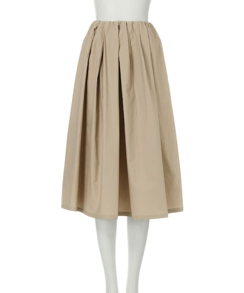 MURUA（ムルーア）の「【FEMININE】タイプライターボリュームスカート（スカート・レディース・ブラック/ベージュ・1/2）」の2枚目の写真