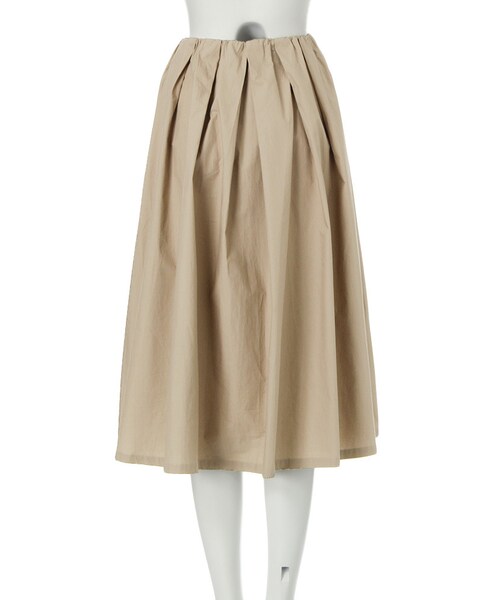 MURUA（ムルーア）の「【FEMININE】タイプライターボリュームスカート（スカート・レディース・ブラック/ベージュ・1/2）」の5枚目の写真
