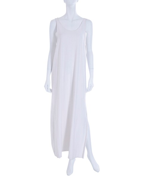 Ungrid(アングリッド)の「スリットカットマキシワンピ(ワンピース/ドレス・レディース・ホワイト/チャコールグレー/ネイビー・F)」の5枚目の写真