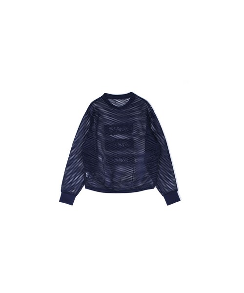 ROCKET x LUNCH（ロケットアンドランチ）の「BIG MESH M2M（トップス・レディース・BLACK/WHITE・FREE）」の3枚目の写真