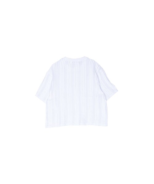 ROCKET x LUNCH（ロケットアンドランチ）の「LIGHT KNIT T（トップス・レディース・WHITE/BLACK・FREE）」の3枚目の写真