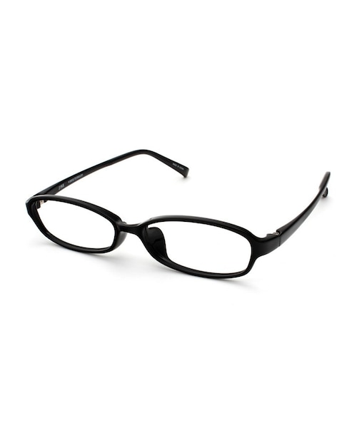 JINS(ジンズ)の「シンプル&ベーシックな超軽量弾力素材のメガネ【Air frame MEN BASIC】シリーズ(スクエア・メンズ・ネイビー/ブラウン/グレー/ブラック・53□15-145○28 (Mediumのみ))」の2枚目の写真