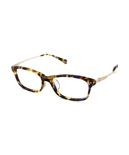 JINS（ジンズ）の「美しく高級感あふれるデミ柄のクラシカルなコンビフレーム【JINS CLASSIC -TRADITIONAL-】シリーズ（ウェリントン・メンズ・ネイビー/ブラウンデミ/イエローブラウンデミ/ブラック/グレーデミ・53□17-145○35 (Largeのみ)）」の5枚目の写真