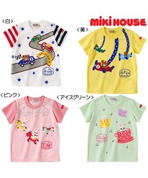 MIKI HOUSE アドベンチャー Tシャツ 100 mikihouse - ミキハウス Tシャツ 豪華 100cmの通販 by えみり's