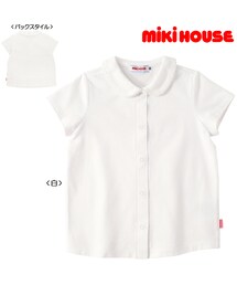MIKI HOUSE | 【ミキハウス】☆Every Day mikihouse☆天竺素材の丸襟半袖ブラウス(シャツ/ブラウス)