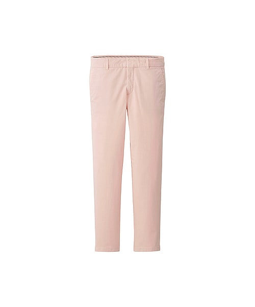 UNIQLO（ユニクロ）の「WOMEN チノパンツ（パンツ(スマートスタイルパンツ)・レディース・BEIGE/WHITE/NAVY/LIGHT BLUE/PINK・73/58/64/82/85/67/61/76/70/79/88）」の5枚目の写真